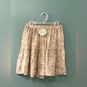 NWT … PINK ROSE “Size: S” Stone Leopard Skirt
